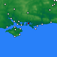 Nearby Forecast Locations - Thorney Island - Carta