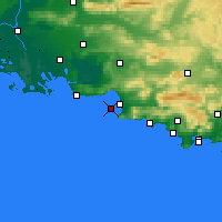 Nearby Forecast Locations - Capo Pomegues - Carta