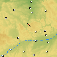 Nearby Forecast Locations - Weißenburg - Carta