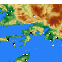 Nearby Forecast Locations - Marmaris - Carta
