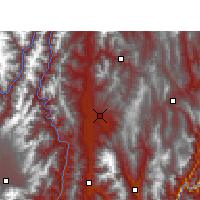 Nearby Forecast Locations - Xichang - Carta