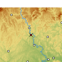 Nearby Forecast Locations - Langzhong - Carta