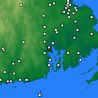 Nearby Forecast Locations - Providence - Carta