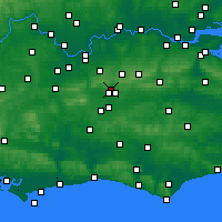Nearby Forecast Locations - Crawley - Carta