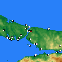 Nearby Forecast Locations - Ümraniye - Carta